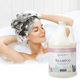 Ginger Lily Farms Botanicals 1-gallon refill promotes eco-friendly bulk use for salons and homes