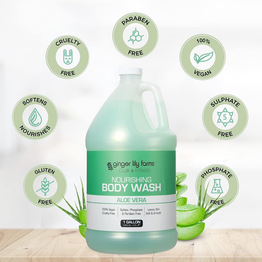 Ginger Lily Farms naturally derived botanicals hydrate skin in a toxin-free, paraben- and sulfate-free formula.