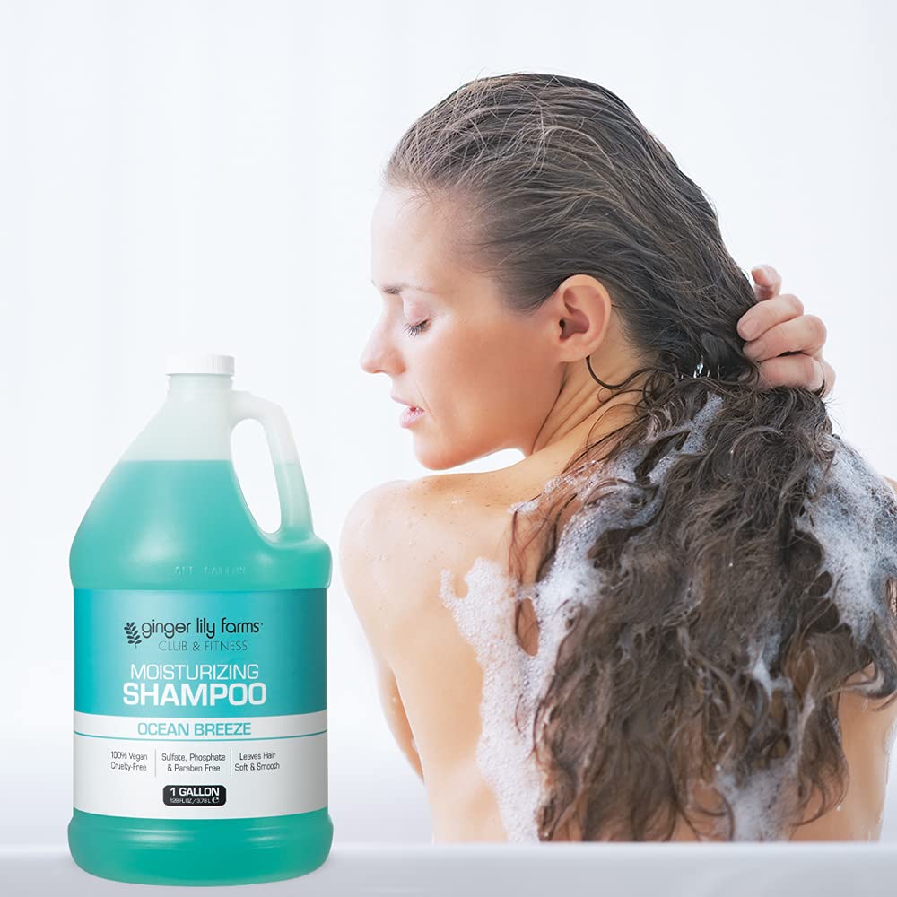 Ginger Lily Farms cruelty-free shampoo without parabens or sulfates