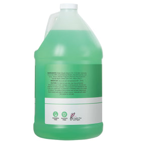 Ginger Lily Farms Club & Fitness shampoo in shower setup for daily hair care.