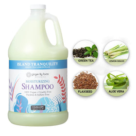 Ginger Lily Farms moisturizing shampoo smooths and nourishes without stripping natural oils.