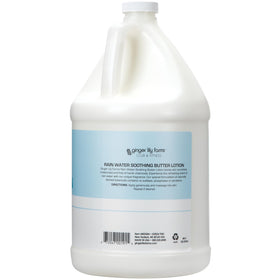 Ginger Lily Farms soothing butter lotion applied to skin for silky results