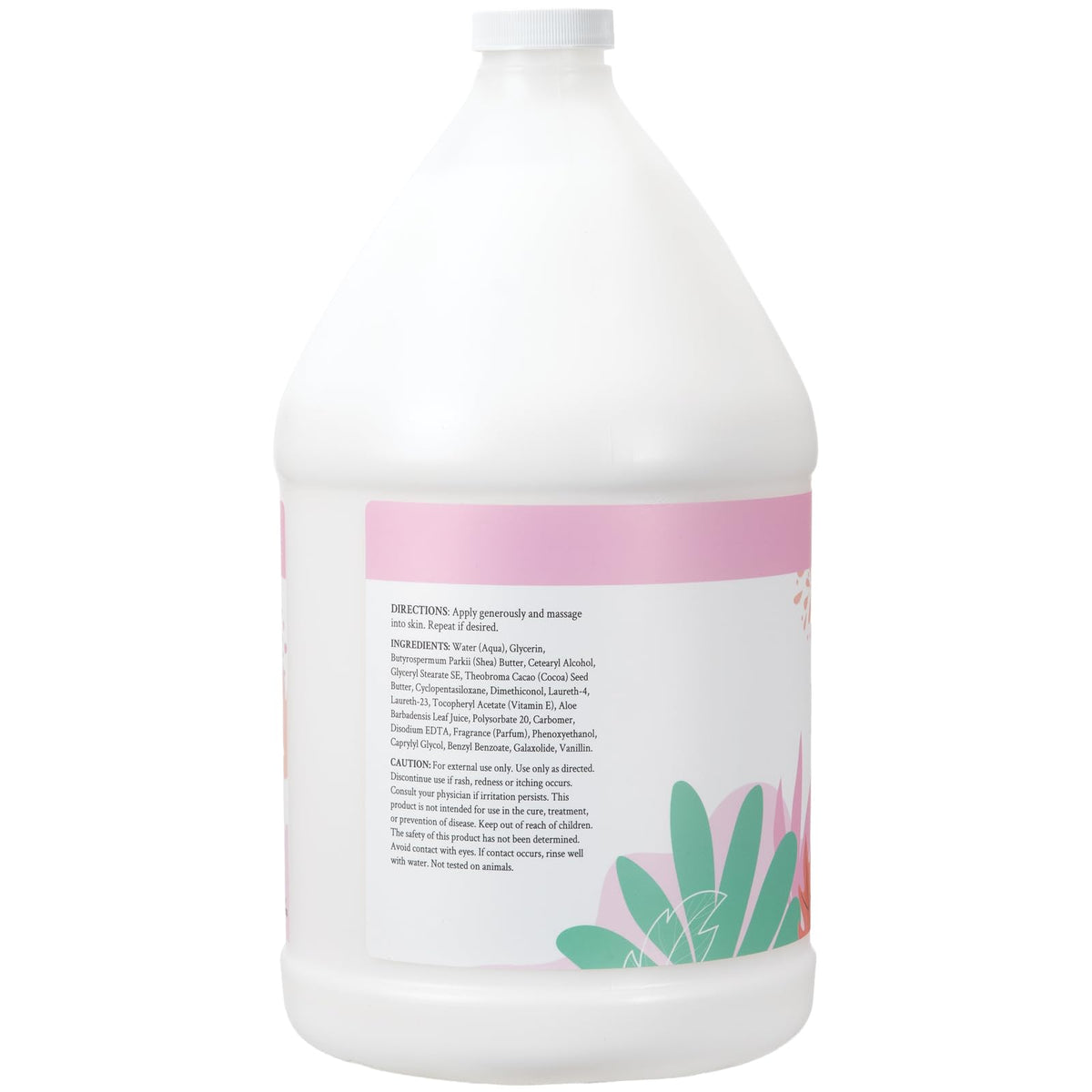 Lotion being applied after shower for smooth, hydrated skin by Ginger Lily Farms.