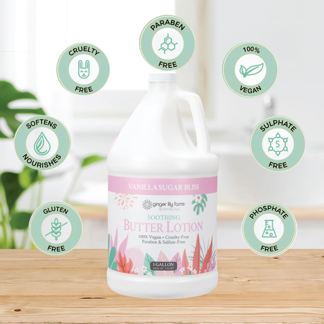 Notes of vanilla and lavender in Ginger Lily Farms Vanilla Sugar Bliss.