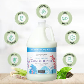 Vegan cruelty-free logo signals ethical hair care choice