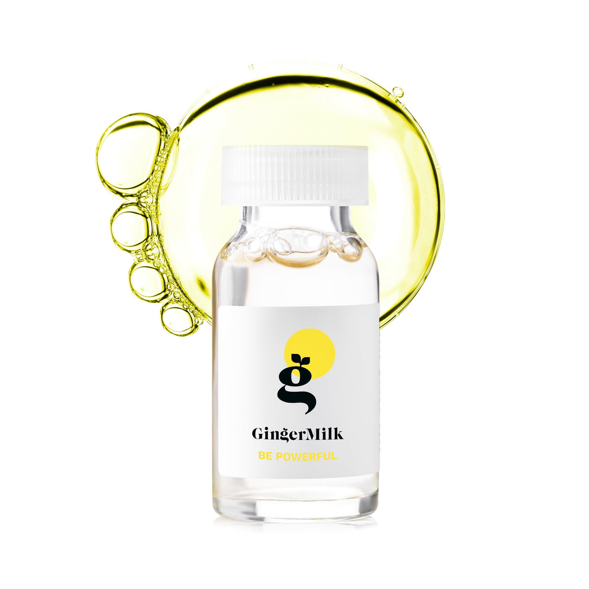 Ginger Milk Ampoule 6 x 0.5 oz pack for ongoing treatment
