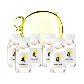 Ginger Milk Ampoule scalp-application showing easy massage for scalp care