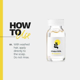Ginger Milk Ampoule vegan cruelty-free formula for ethical care