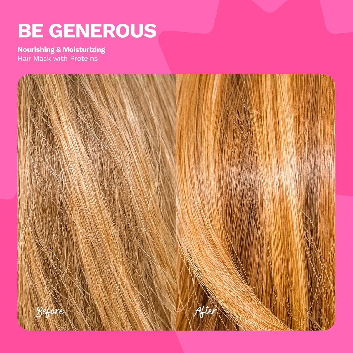Color-safe formula logo and packaging for gentle conditioning