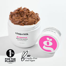 Sulfate-free hair mask designed for sensitive or color-treated hair