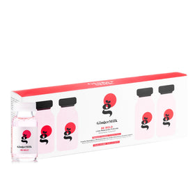 Ginger Milk Hair Repair Ampoule with hyaluronic acid infusion for deep hydration.