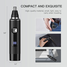 Ginity dust cover keeps blades clean between uses for hygienic grooming.