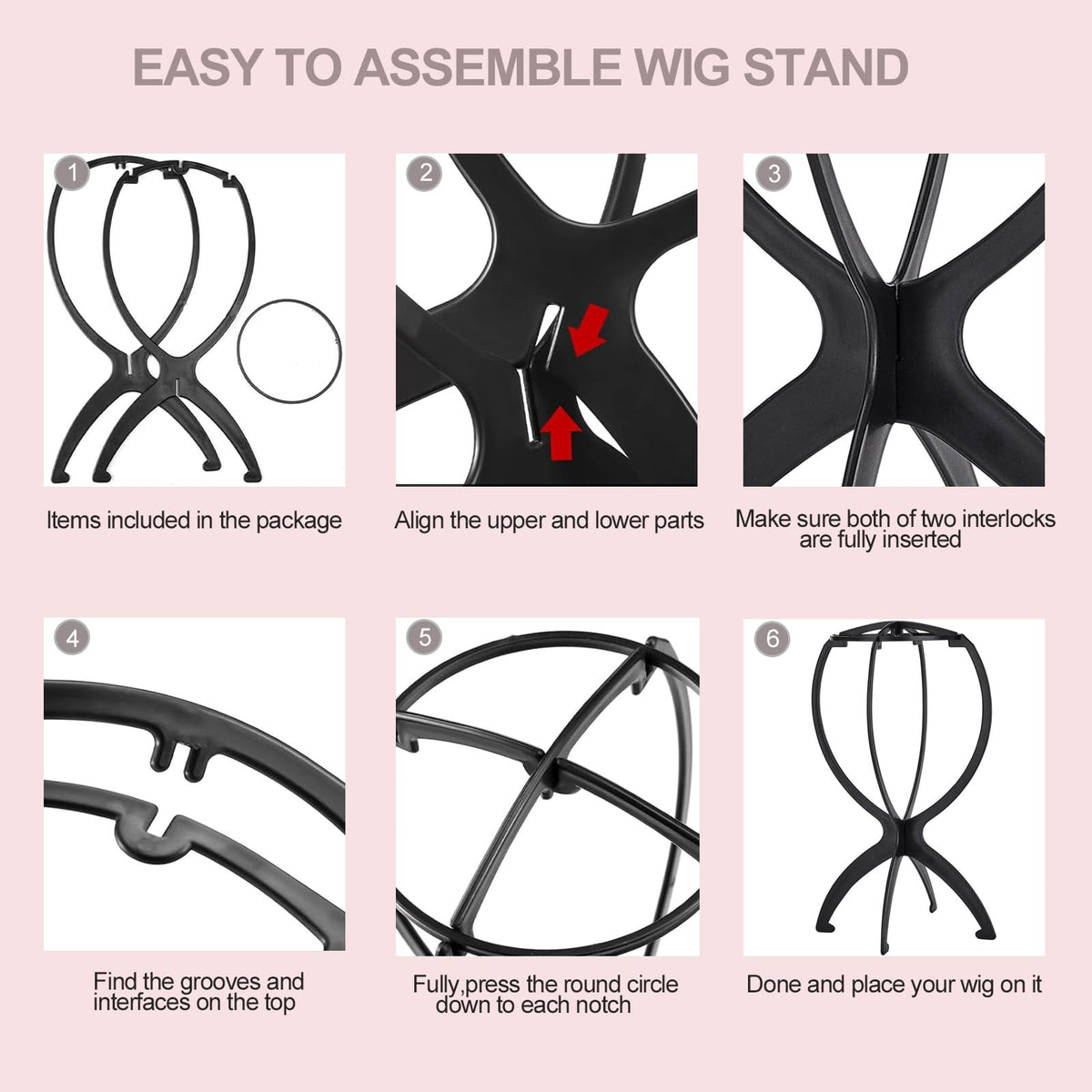 Ginogend adjustable-height wig head stand supports various workspace layouts.