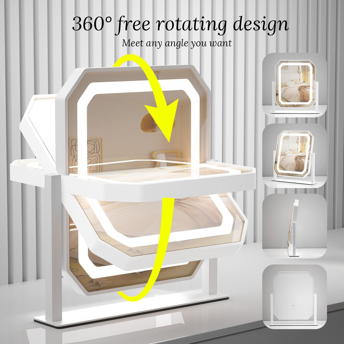 GioeDa metal base and frame emphasize durability and stability