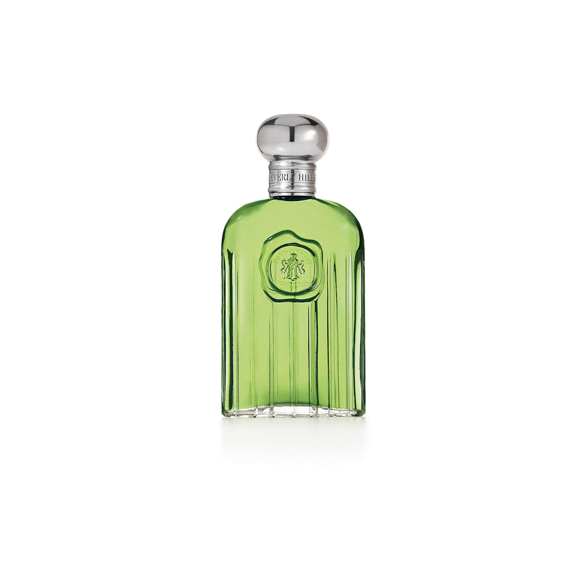 Giorgio Beverly Hills for Men bottle back view, highlighting premium packaging.