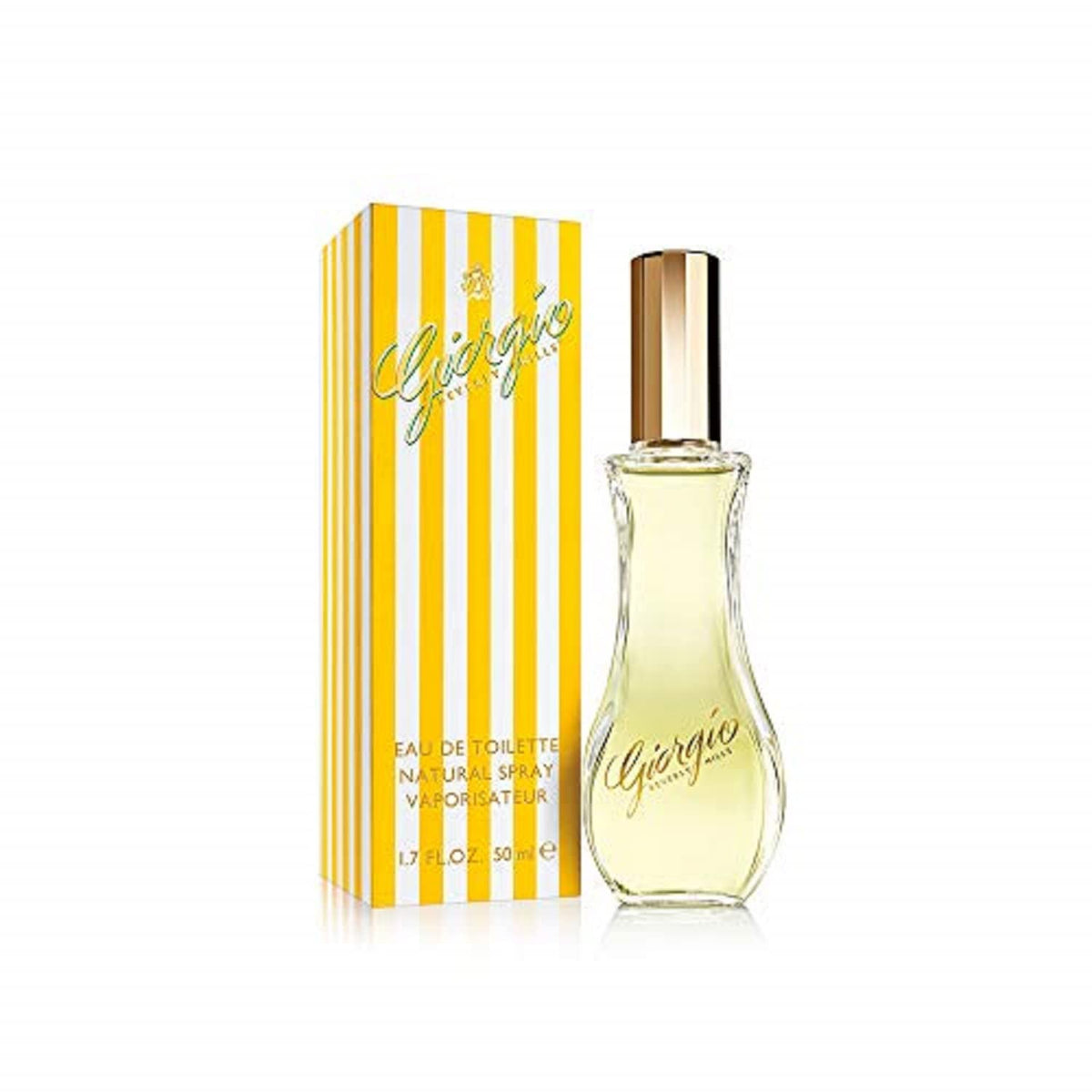 Giorgio Beverly Hills For Women bottle front view showing timeless elegance for daily glamour