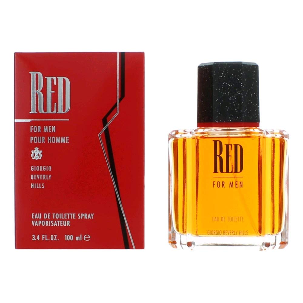 Giorgio Beverly Hills Red EDT spray bottle, ideal for evening wear.
