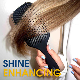 Giorgio detangling paddle brush large paddle area speeds brushing.