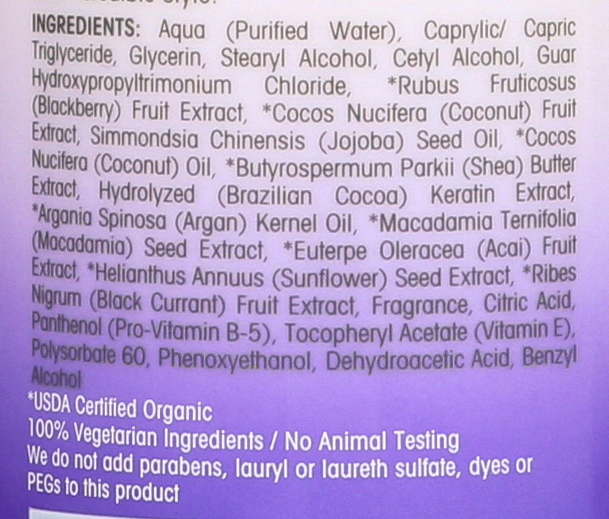 Illustration highlights blackberry and coconut milk blend for nourishing repair