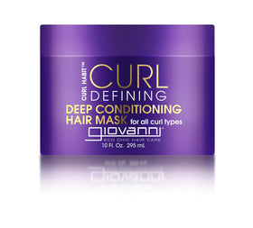 GIOVANNI Curl Habit deep conditioning mask bottle for defined, hydrated curls.