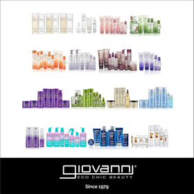 GIOVANNI Eco Chic Frizz Be Gone packaging is recyclable