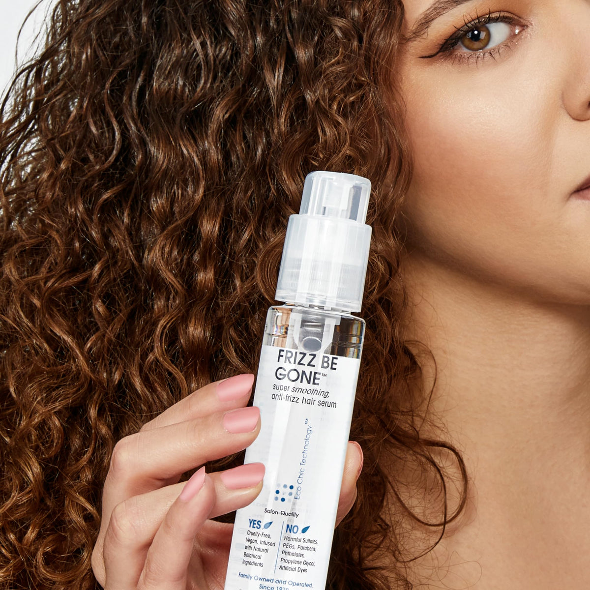 GIOVANNI Eco Chic Frizz Be Gone plant-based ingredients boost nourishment