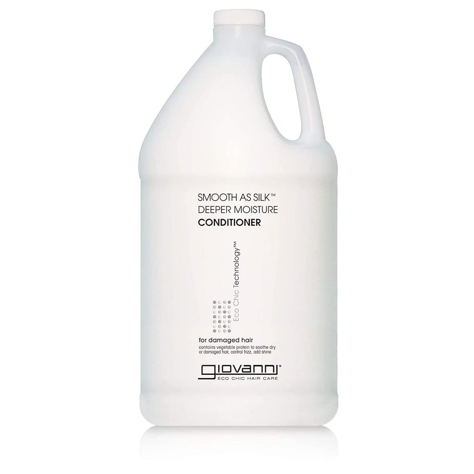 GIOVANNI front packaging showing gallon size and product name for salon use
