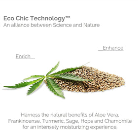 GIOVANNI Hemp Hydrating Shampoo lather close-up for gentle cleansing.
