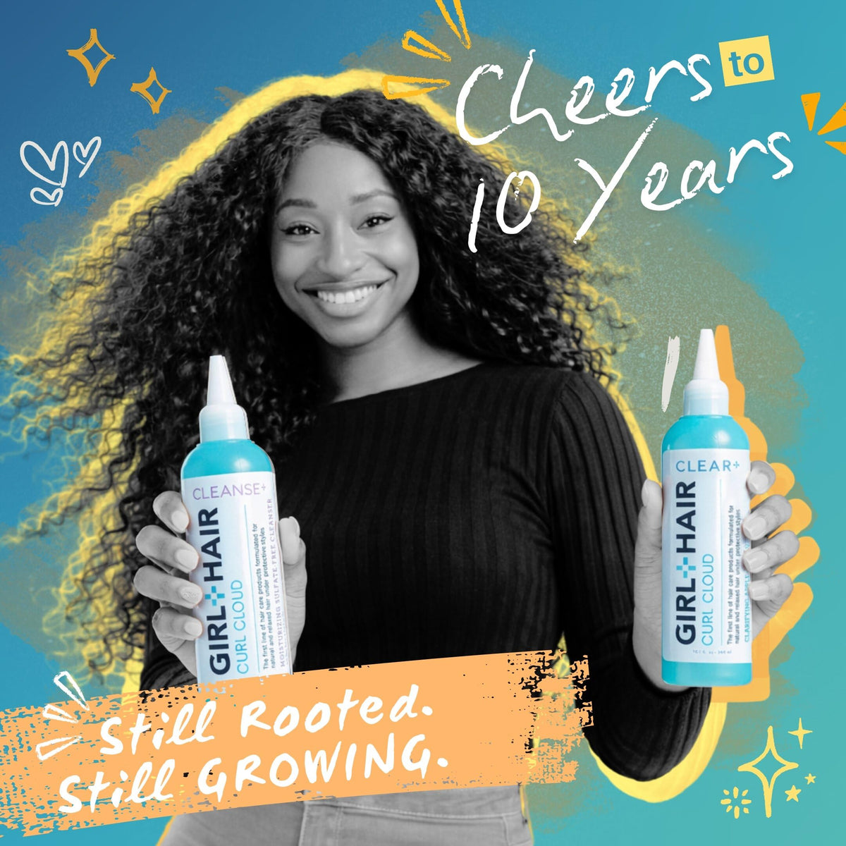 GIRL+HAIR G+H Refresh cruelty-free and vegan formula.
