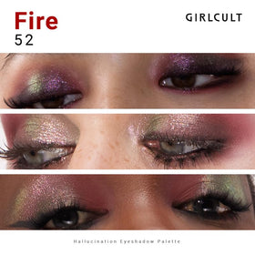 GIRLCULT eye palette glitter shades for radiant details