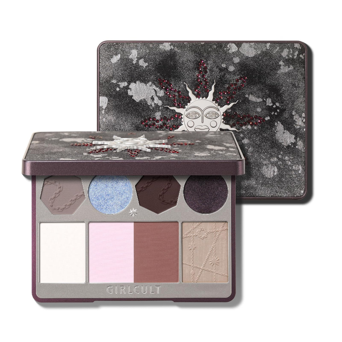 GIRLCULT all-in-one makeup palette eyeshadow for versatile daily looks and easy blending