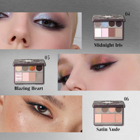 GIRLCULT all-in-one palette features matte and shimmer powders for versatile textures