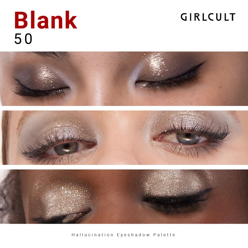 GIRLCULT eyeshadow palette featuring matte shades for depth and blendability