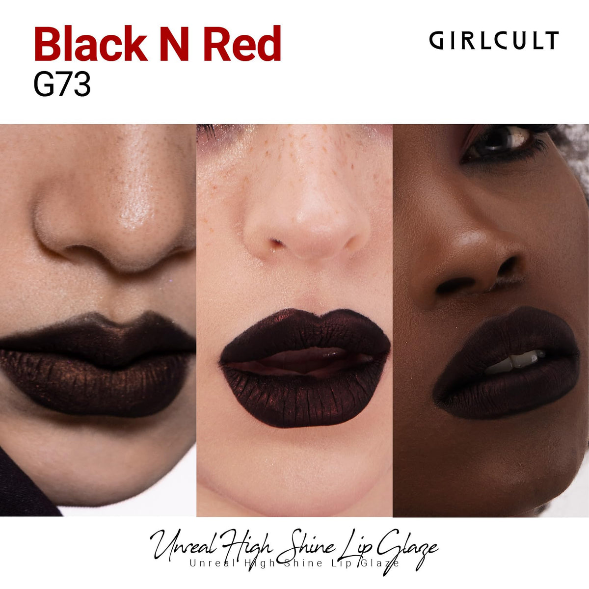 GirlCult Matte Lip Stain full-application offers bold color or tint options.