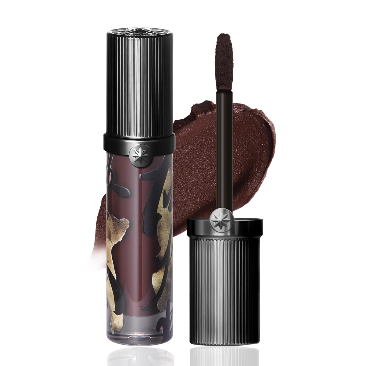 GIRLCULT Matte Lip Stain mousse application showing smooth velvet texture for everyday wear.