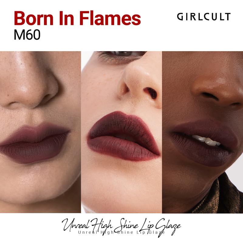 GirlCult Matte Lip Stain rosy fragrance fades after application.