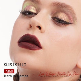 GirlCult Matte Lip Stain soft mousse texture provides breathable comfort.