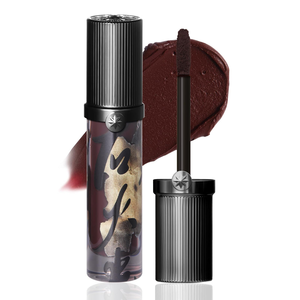 GirlCult Matte Lip Stain tube closeup showing smooth velvet finish for all-day color.