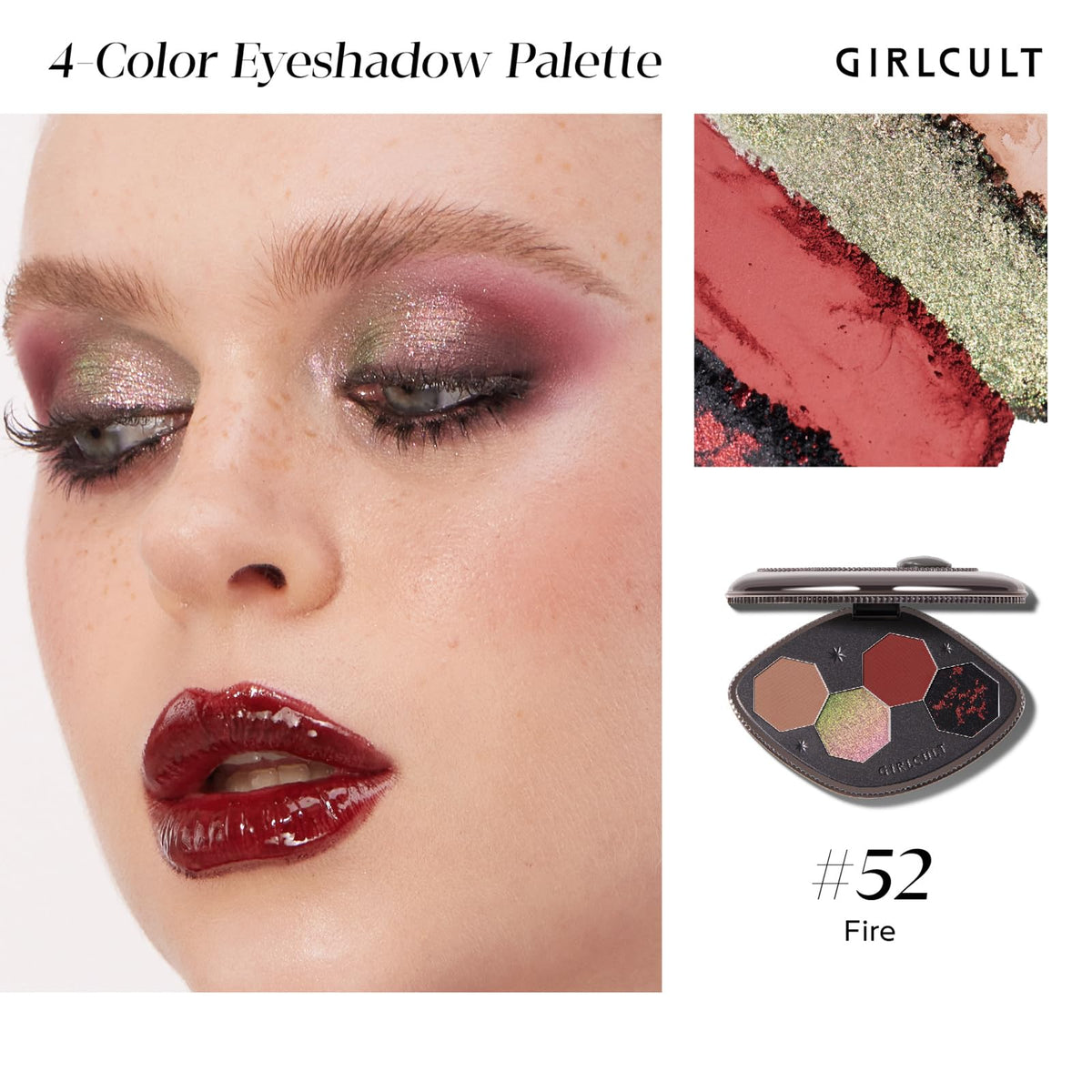GIRLCULT matte lip stains swatches with bold pigment.