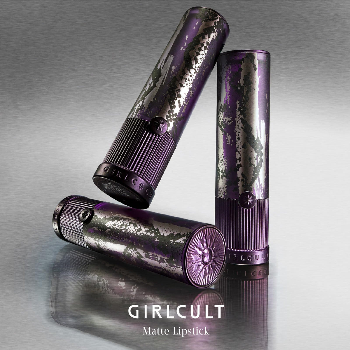 GIRLCULT Matte Lipstick S11 buildable coverage shown on swatch for versatile styling