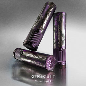GIRLCULT Matte Lipstick S11 buildable coverage shown on swatch for versatile styling