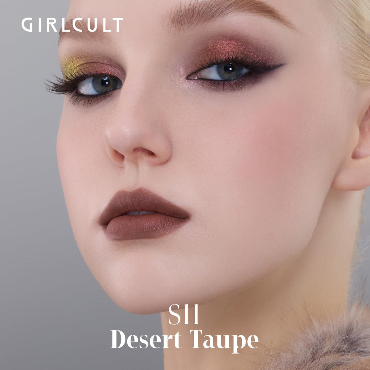GIRLCULT Matte Lipstick S11 packaging and tube closeup suggests premium gift-ready presentation
