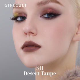 GIRLCULT Matte Lipstick S11 packaging and tube closeup suggests premium gift-ready presentation
