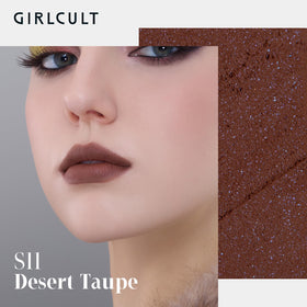 GIRLCULT Matte Lipstick S11 swatch reveals rich pigment for bold color payoff