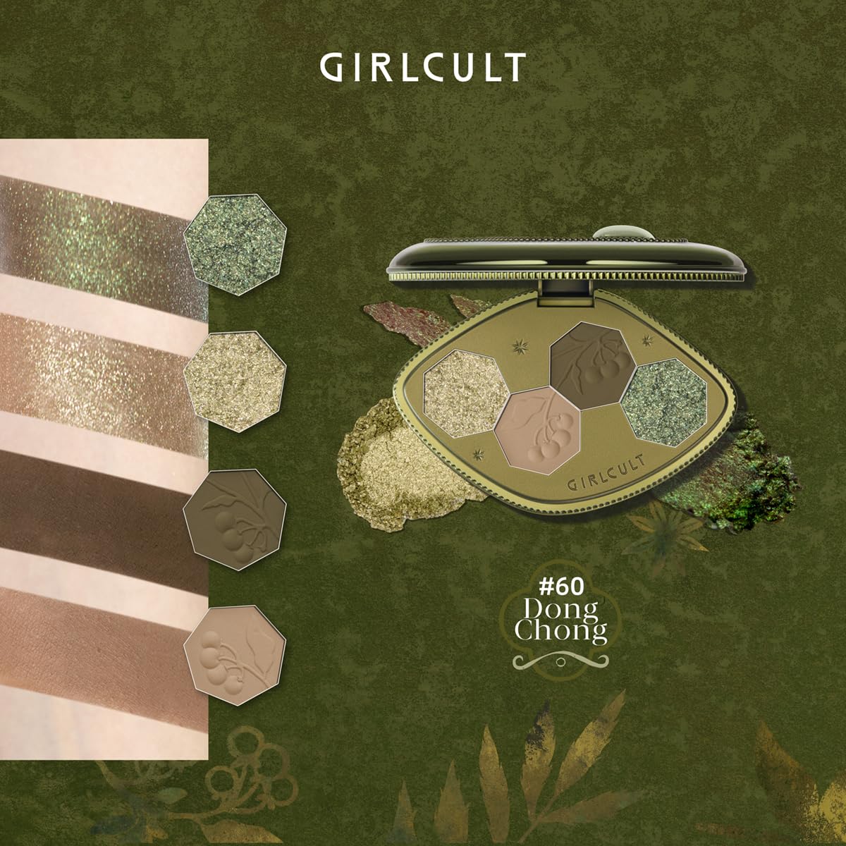 GIRLCULT pigmented matte and shimmer shades for versatile looks