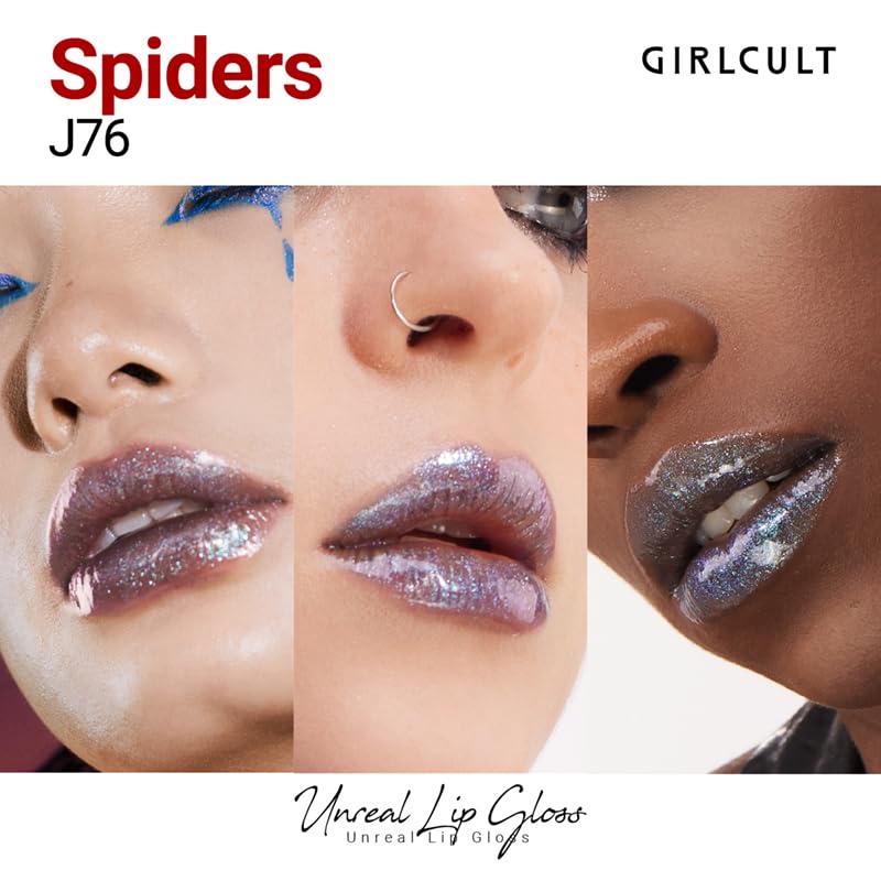 GIRLCULT non-sticky lip gloss glides on smoothly for comfortable wear