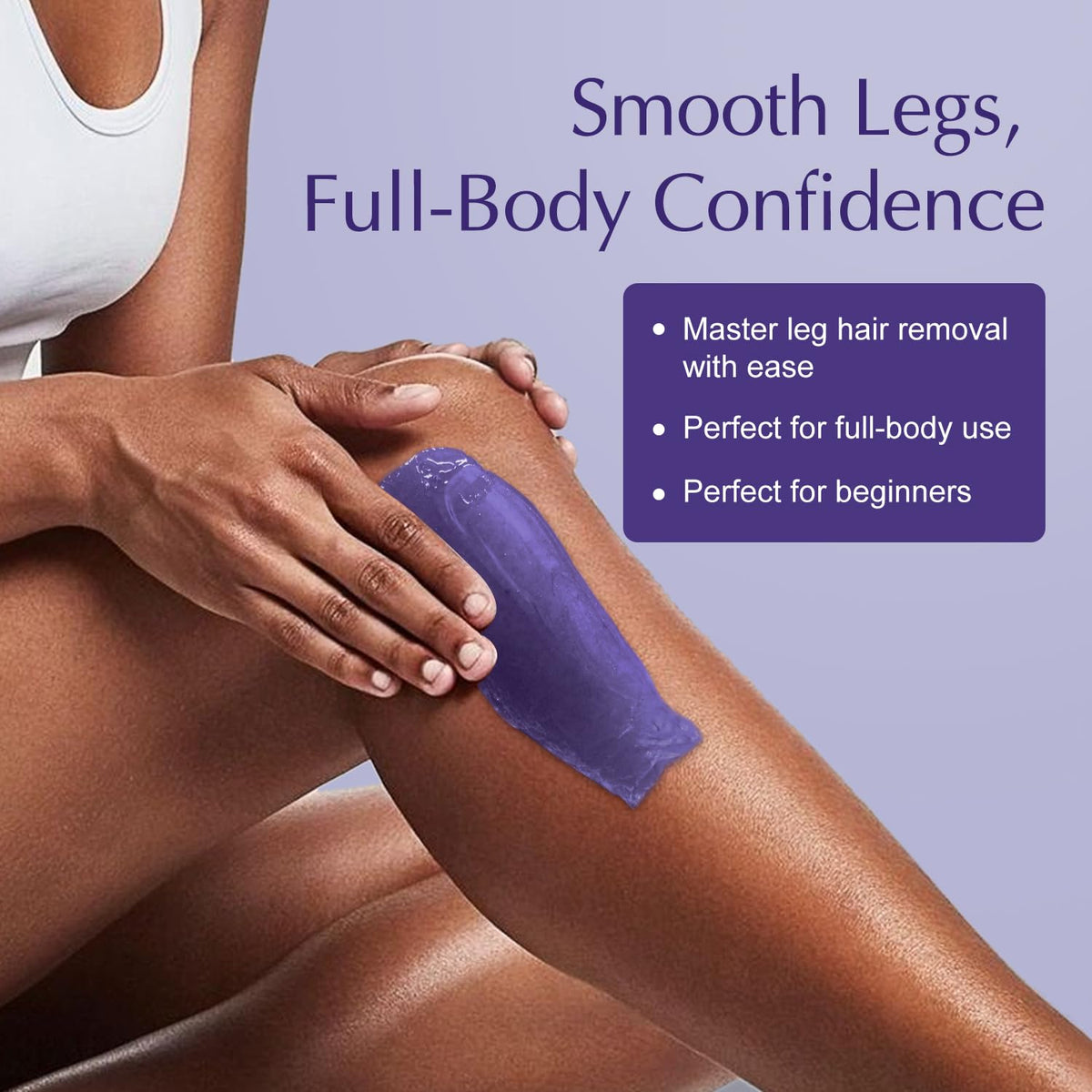 GIRLEARLE Brazilian bikini waxing with wax beads for a smoother result.