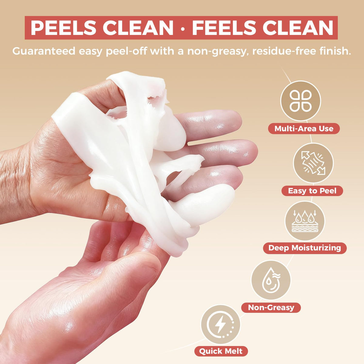 GIRLEARLE hand treatment close-up during a paraffin session.