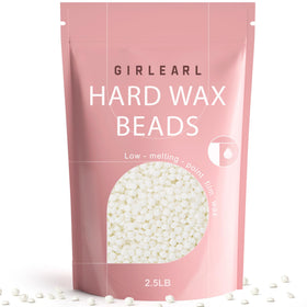 GIRLEARLE unscented wax beads for full body waxing and sensitive skin.