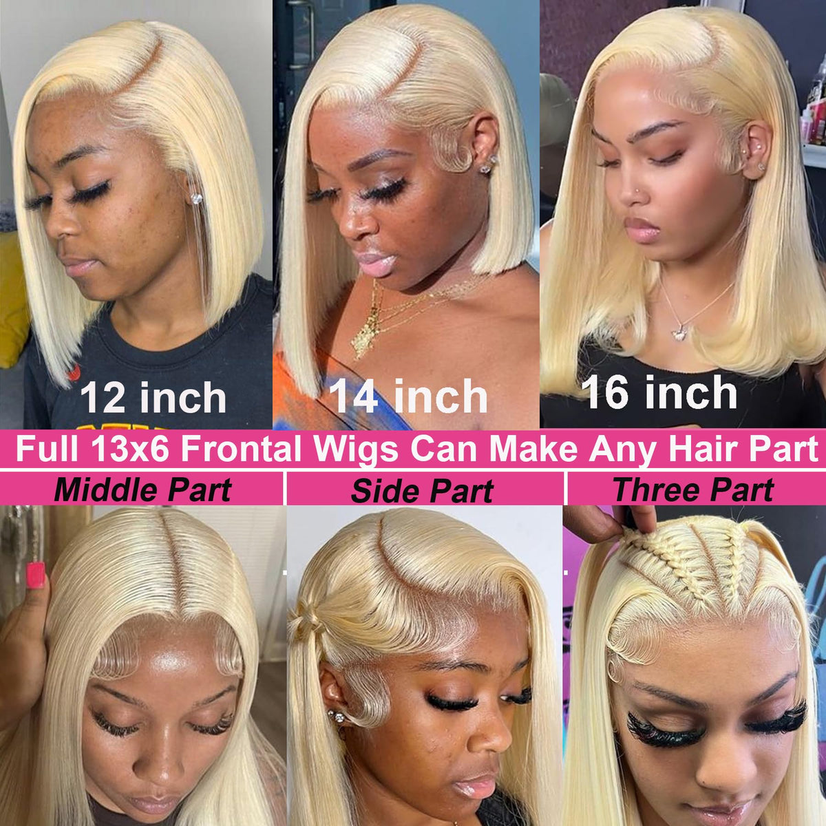 GIRLOFDREAMS Brazilian virgin hair with 180 density offers fuller styling options